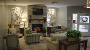 Woodbury Respite Care common room